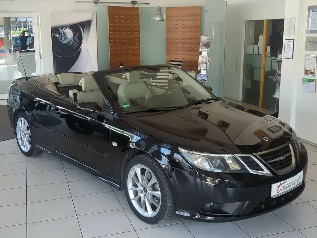 Gebraucht Saab 9-3 Cabriolet Vector 201 PS (147 kW) 2008 Schwarz (metallic) Cabrio