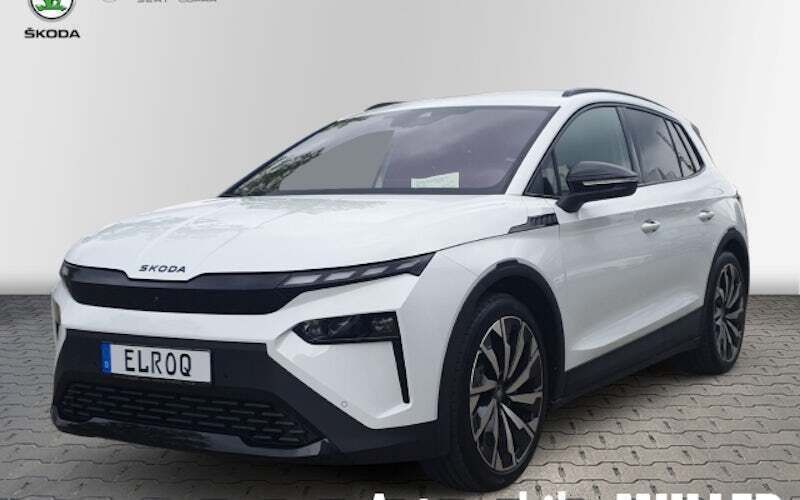 Weiss Neu 2025 Skoda Elroq SportLine SUV | 54.410 € (Teuer) - Bild 1/4