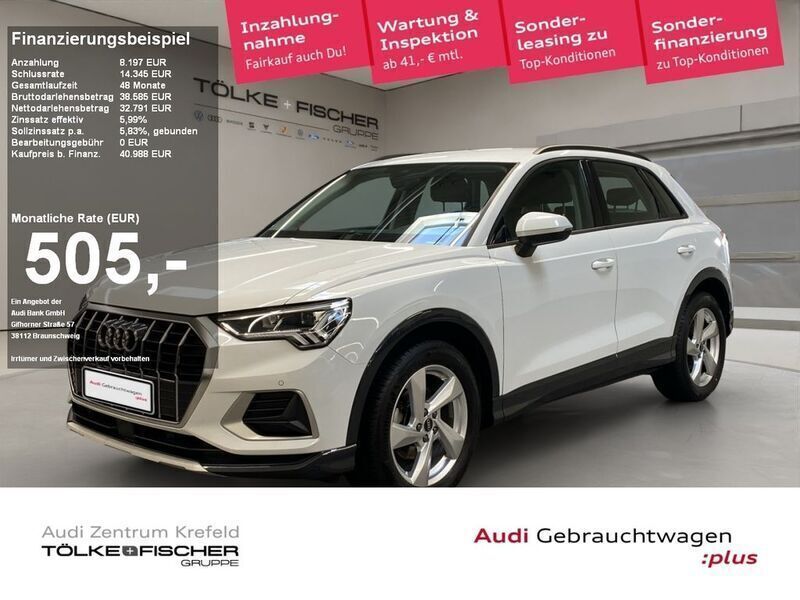 Weiß Gebraucht 2024 Audi Q3 Advanced SUV | 37.188 € (Guter Preis) - Bild 1/4
