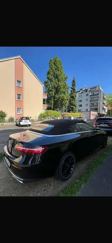 Usado Mercedes E220 Avantgarde 194 CV (142 kW) 2017 Negro Descapotable