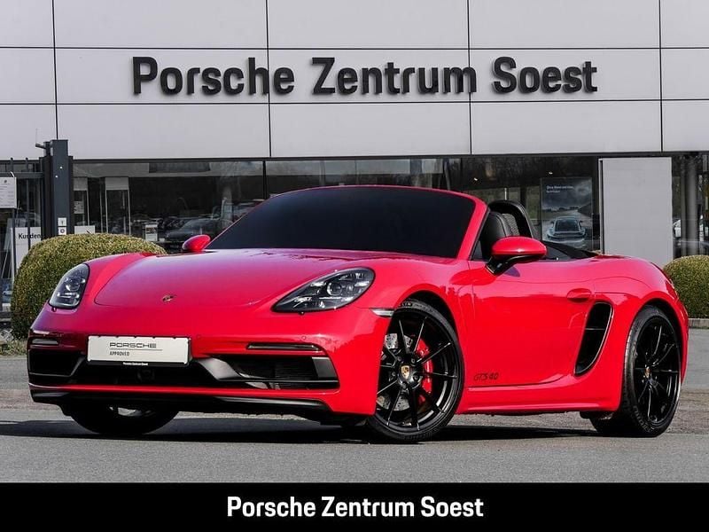 Rot Gebraucht 2024 Porsche Boxster GTS Cabrio | 96.666 € (Guter Preis) - Bild 1/4