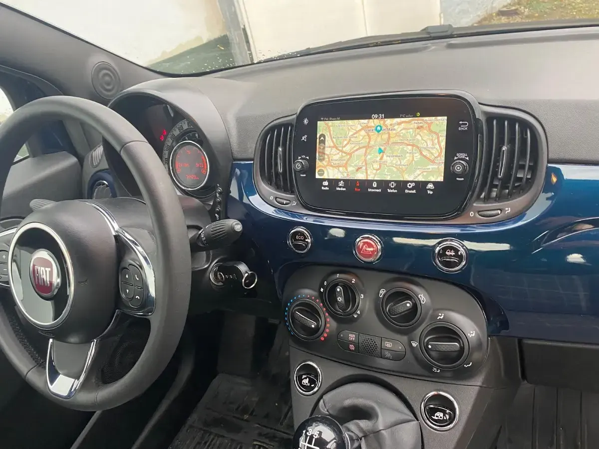Gebraucht Fiat 500C 86 PS (63 kW) 2020 Grün Cabrio