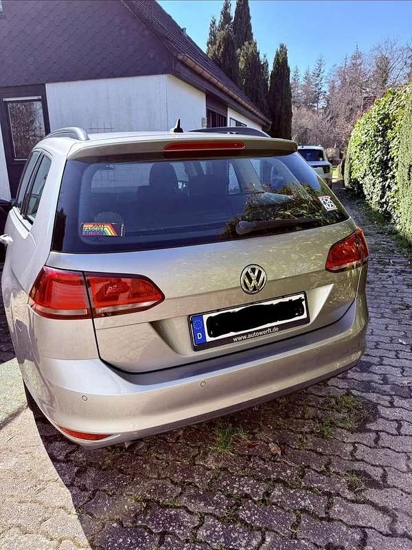 Gebraucht VW Golf VII Trendline 110 PS (80 kW) 2015 Grau Kleinwagen