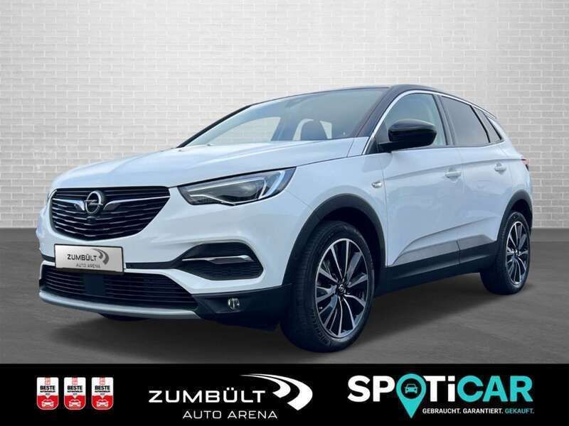 Jade weiss/arktis weiss Gebraucht 2021 Opel Grandland X Ultimate SUV | 22.400 € (Fairer Preis) - Bild 1/4