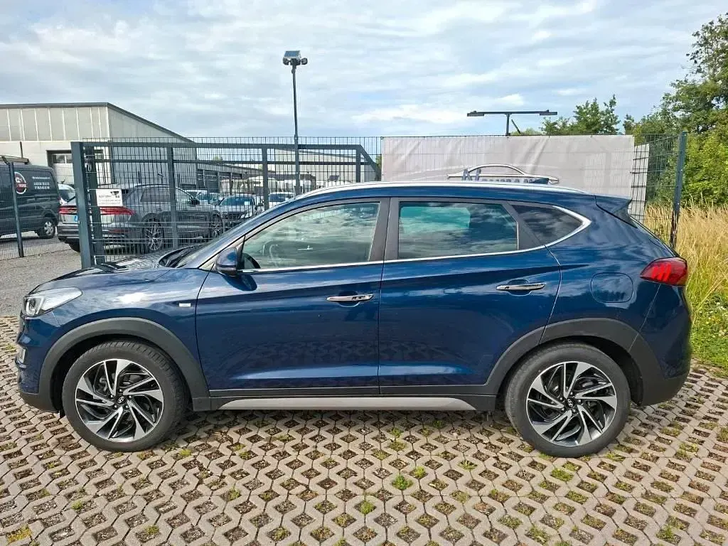 Gebraucht Hyundai Tucson Premium 185 PS (136 kW) 2019 Blau SUV