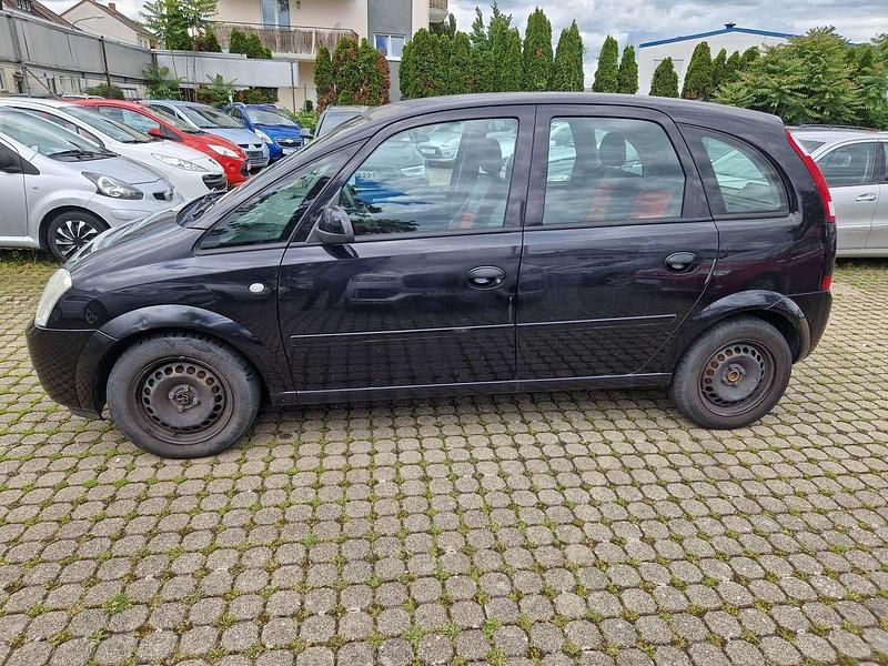 Gebraucht Opel Meriva Edition 90 PS (66 kW) 2005 Saphirschwarz mi2 Van / Kleinbus