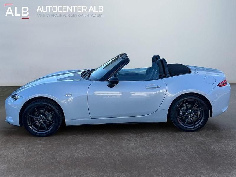 Gebraucht Mazda MX5 Exclusive-Line 131 PS (96 kW) 2016 Weiß Cabrio