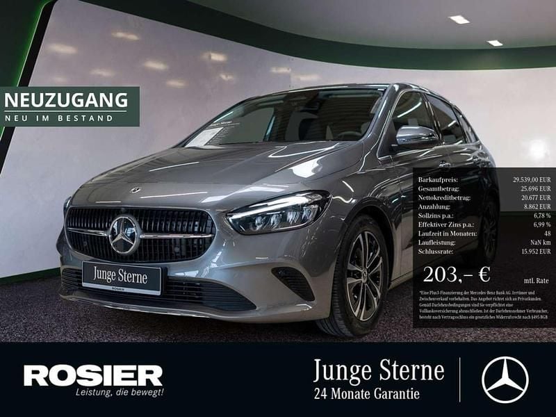 Gebraucht Mercedes B200 Advanced 163 PS (119 kW) 2025 Grau / mountaingrau Van / Kleinbus