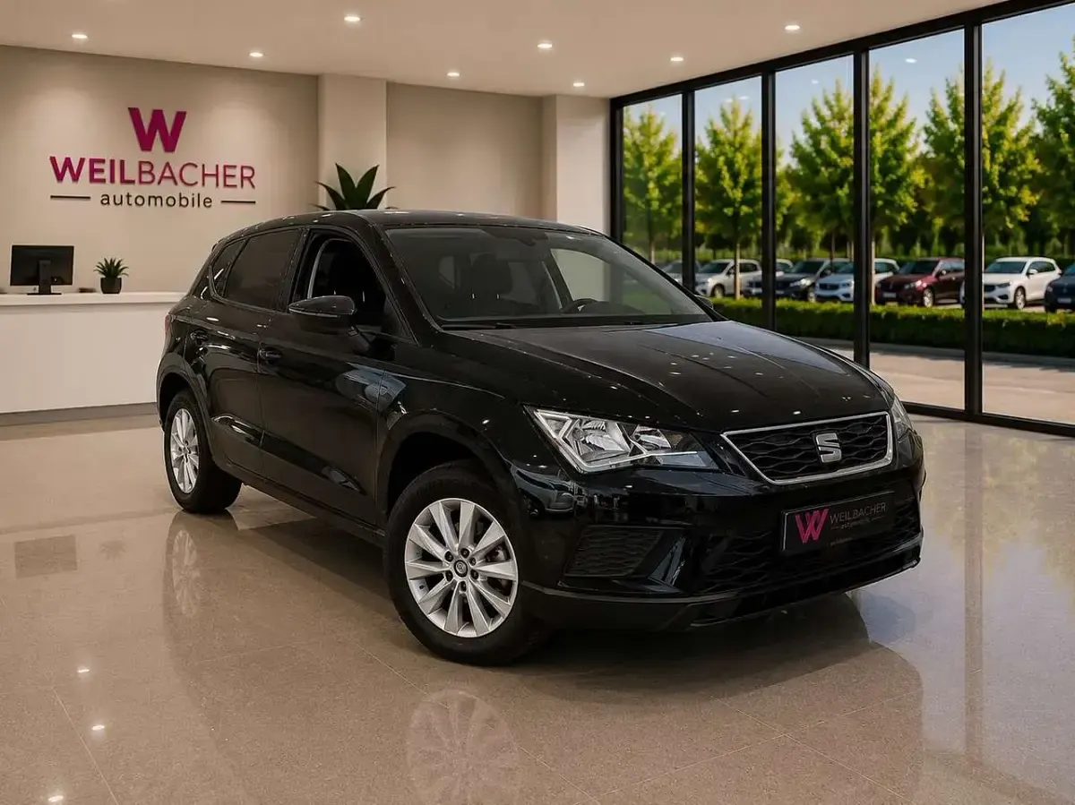 Gebraucht Seat Ateca Reference 116 PS (85 kW) 2019 Black magic SUV