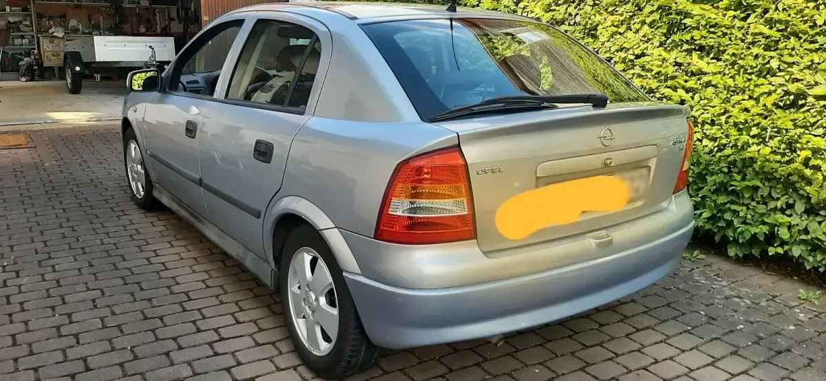 Gebraucht Opel Astra 84 PS (61 kW) 2002 Grau Limousine