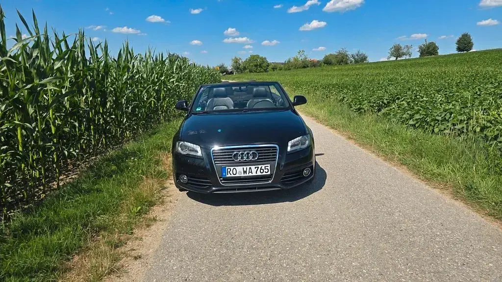 Gebraucht Audi A3 Cabriolet S-Line 200 PS (147 kW) 2010 Schwarz Cabrio