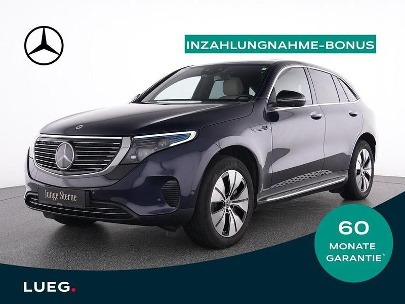 Blau Gebraucht 2022 Mercedes EQC400 SUV | 39.885 € (Fairer Preis) - Bild 1/4