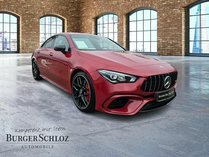 Gebraucht Mercedes CLA45 AMG AMG 421 PS (309 kW) 2021 Manufaktur lack manufaktur patagonienrot metallic Coupé