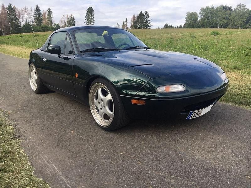 Gebraucht Mazda MX5 116 PS (85 kW) 1991 Grün Cabrio