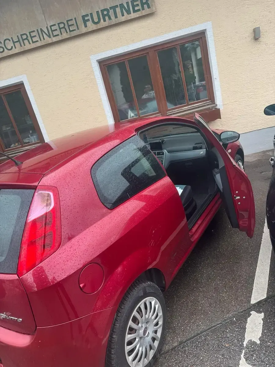 Gebraucht Fiat Punto 78 PS (57 kW) 2008 Rot Kleinwagen