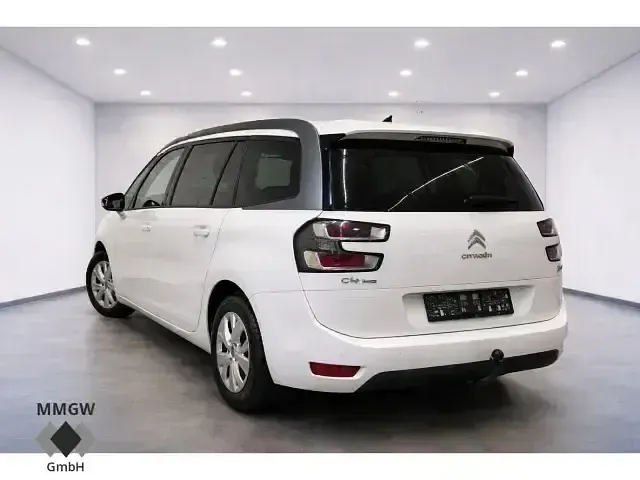 Gebraucht Citroën Grand C4 Picasso SELECTION 120 PS (88 kW) 2016 Weiß Van / Kleinbus