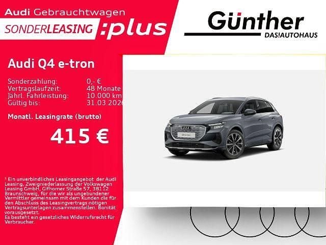 Gebraucht Audi Q4 e-tron S-Line 210 kW (286 PS) 2024 Kieselgrau SUV