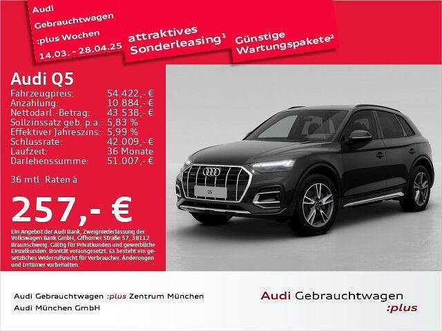 Gebraucht Audi Q5 Ambiente 265 PS (194 kW) 2024 Mythosschwarz metallic SUV