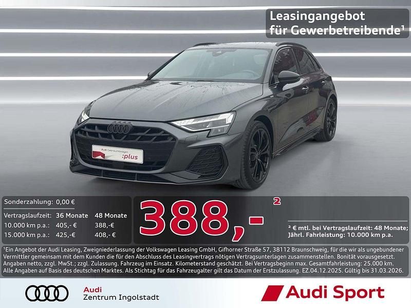 Grau Gebraucht 2025 Audi A3 S-Line Limousine | 40.950 € (Fairer Preis) - Bild 1/3