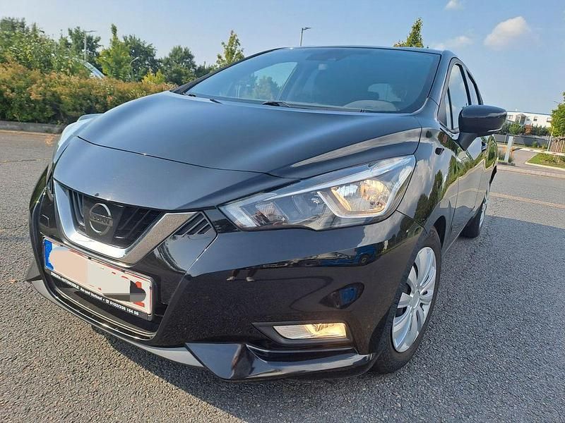 Schwarz Gebraucht 2017 Nissan Micra Visia+ Kleinwagen | 6.300 € (Guter Preis) - Bild 1/4