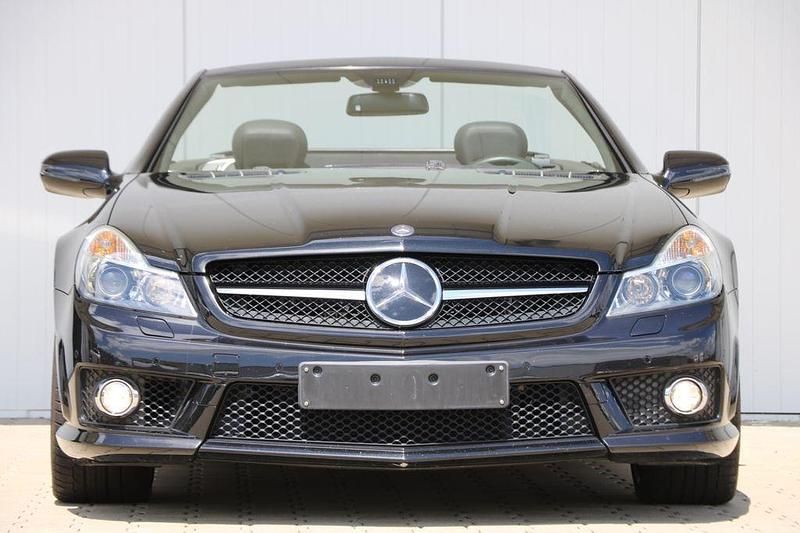 Gebraucht Mercedes SL63 AMG AMG 525 PS (386 kW) 2008 Schwarz Cabrio