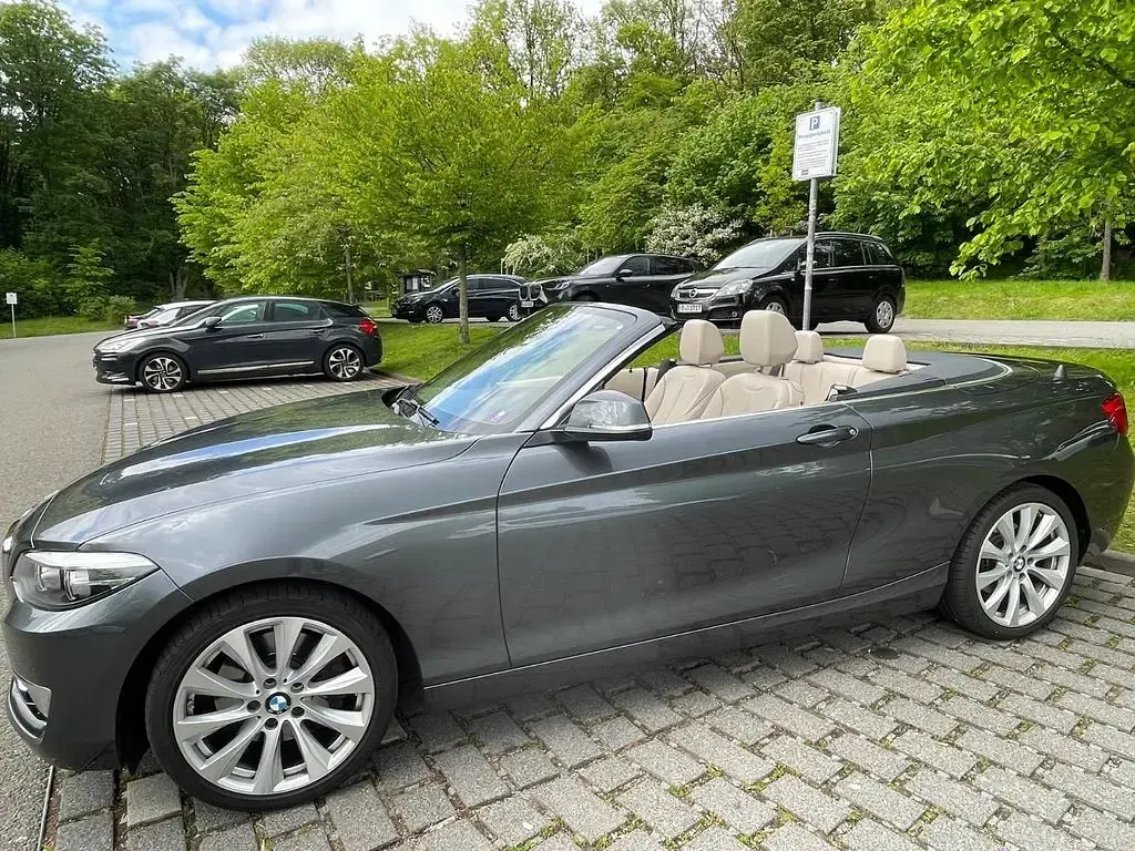 Gebraucht BMW 230 Luxury Line 252 PS (185 kW) 2018 Grau Cabrio