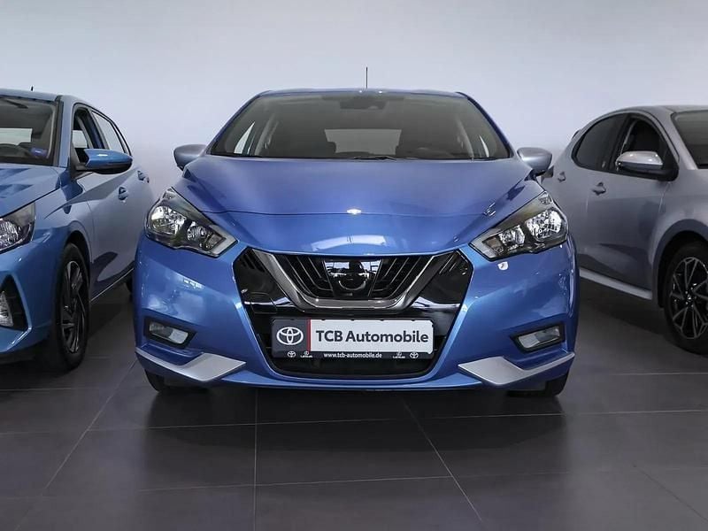 Gebraucht Nissan Micra 92 PS (67 kW) 2022 Blue (blau) Kleinwagen