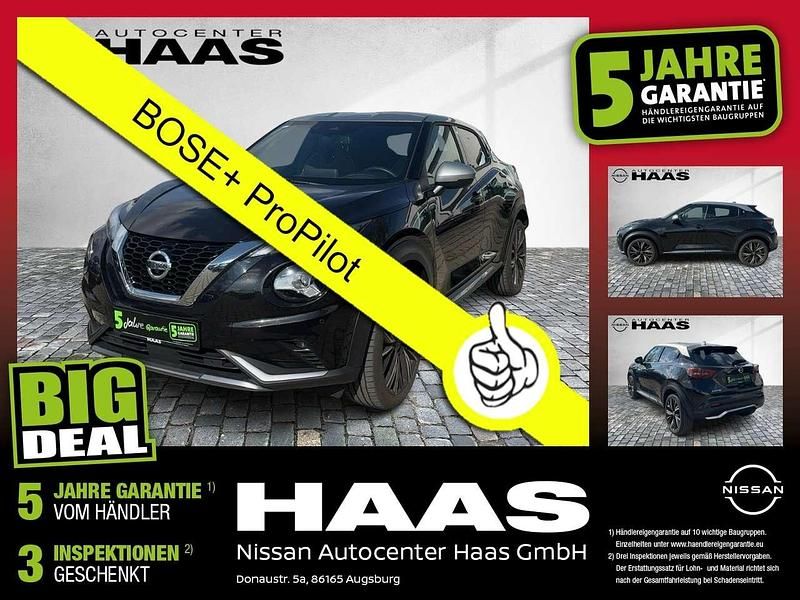 Black p/silver m Gebraucht 2020 Nissan Juke SUV | 15.980 € (Fairer Preis) - Bild 1/4