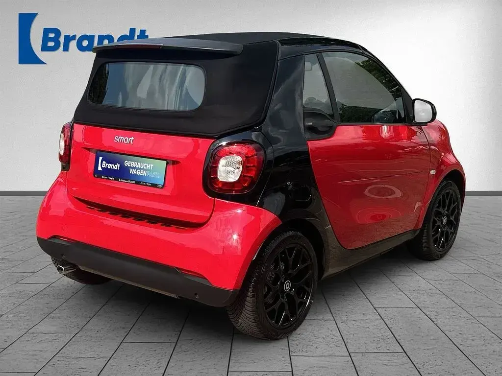 Gebraucht Smart ForTwo Cabrio Prime 71 PS (52 kW) 2019 Schwarz Cabrio