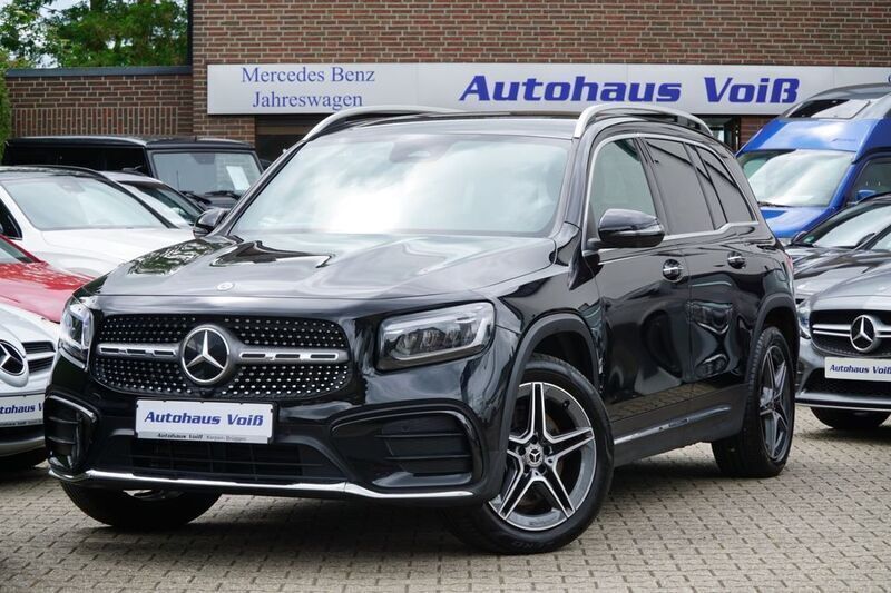 Schwarz Gebraucht 2024 Mercedes GLB220 AMG line SUV | 46.480 € (Superpreis) - Bild 1/4