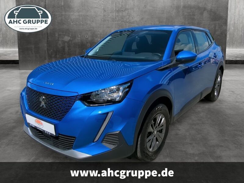 Blau Gebraucht 2021 Peugeot e-2008 Active SUV | 16.990 € (Guter Preis) - Bild 1/4