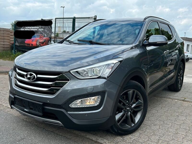 Silber Gebraucht 2015 Hyundai Santa Fe Premium SUV | 12.950 € - Bild 1/4