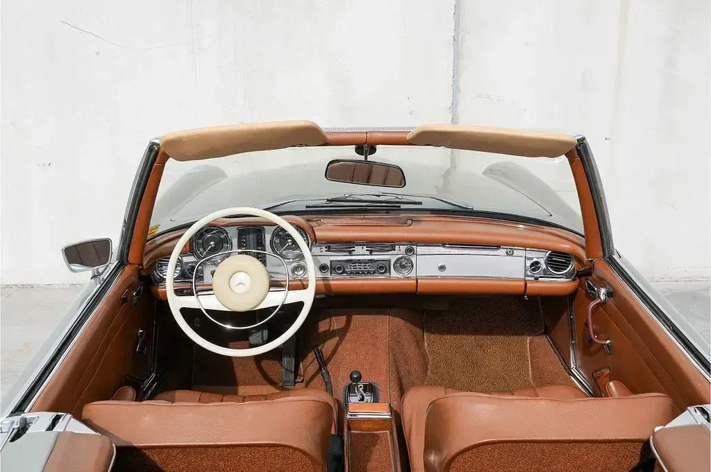 Gebraucht Mercedes SL280 170 PS (125 kW) 1971 Grau Cabrio