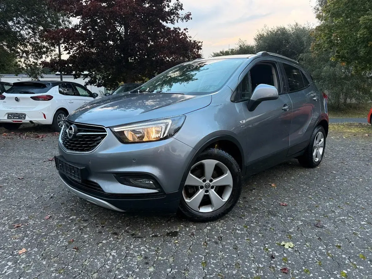 Usado Opel Mokka X Active 140 HP (102 kW) 2017 Cinzento SUV
