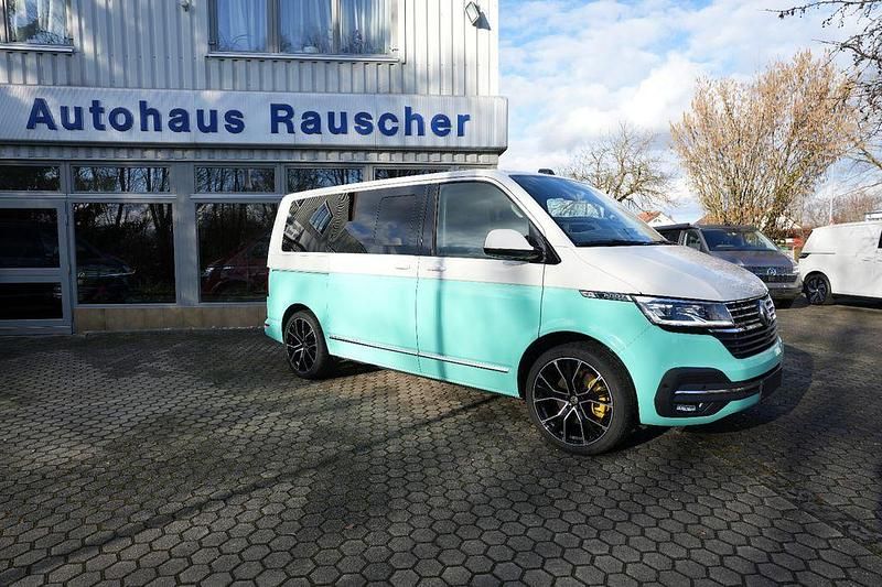 Gebraucht VW Multivan Highline 204 PS (150 kW) 2021 Weiß Van / Kleinbus