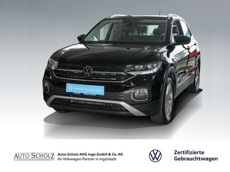 Schwarz Gebraucht 2020 VW T-Cross Style SUV | 21.498 € (Fairer Preis) - Bild 1/4