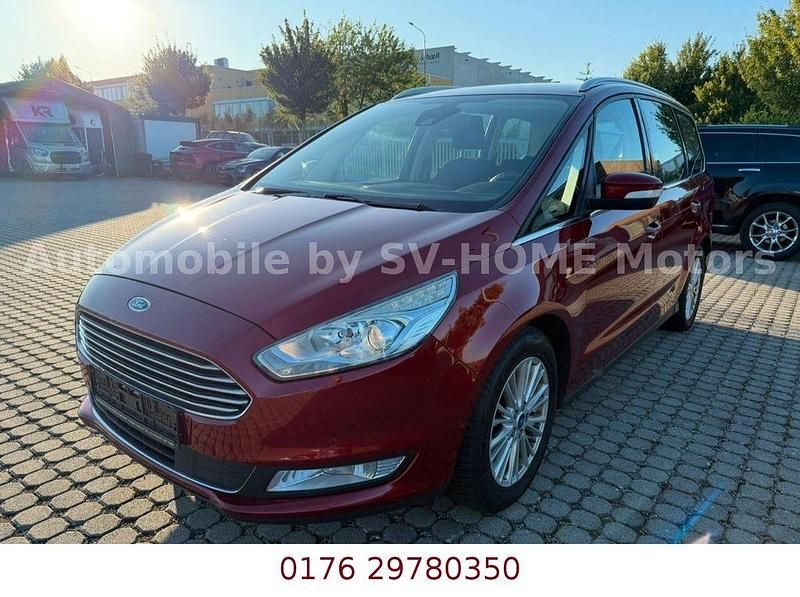 Rot Gebraucht 2016 Ford Galaxy Titanium Van / Kleinbus | 12.499 € (Superpreis) - Bild 1/4