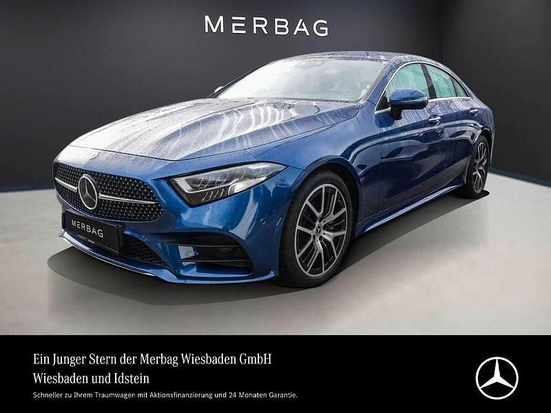 Blau Gebraucht 2022 Mercedes CLS400 Avantgarde Limousine | 45.890 € (Guter Preis) - Bild 1/4