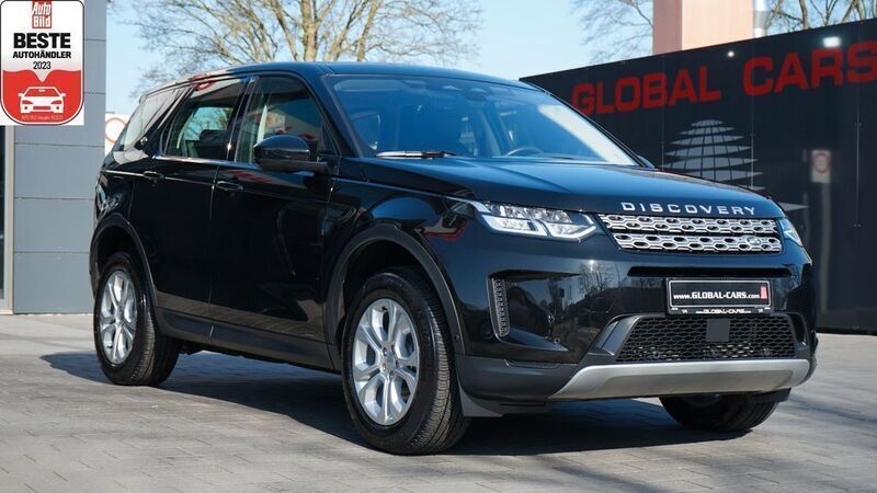 Santorini black (metallic) Gebraucht 2021 Land Rover Discovery Sport S SUV | 27.885 € (Superpreis) - Bild 1/4