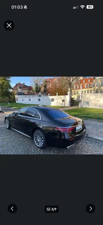 Gebraucht Mercedes S400 330 PS (242 kW) 2022 Schwarz Limousine