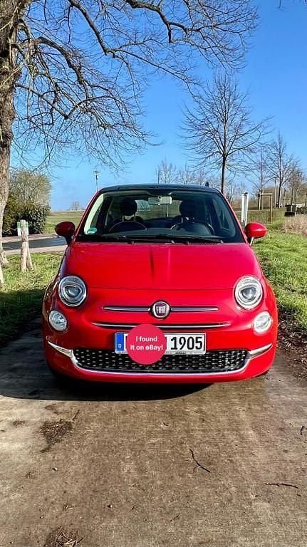 Gebraucht Fiat 500 Lounge 69 PS (50 kW) 2017 Rot Kleinwagen
