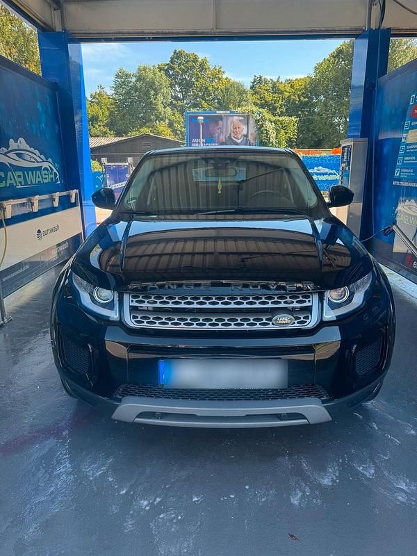 Schwarz Gebraucht 2018 Land Rover Range Rover evoque SUV | 19.500 € (Fairer Preis) - Bild 1/4