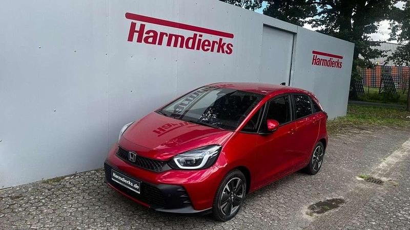 Neu Honda Jazz Advance 122 PS (89 kW) 2025 Premium crystal red metallic Kleinwagen