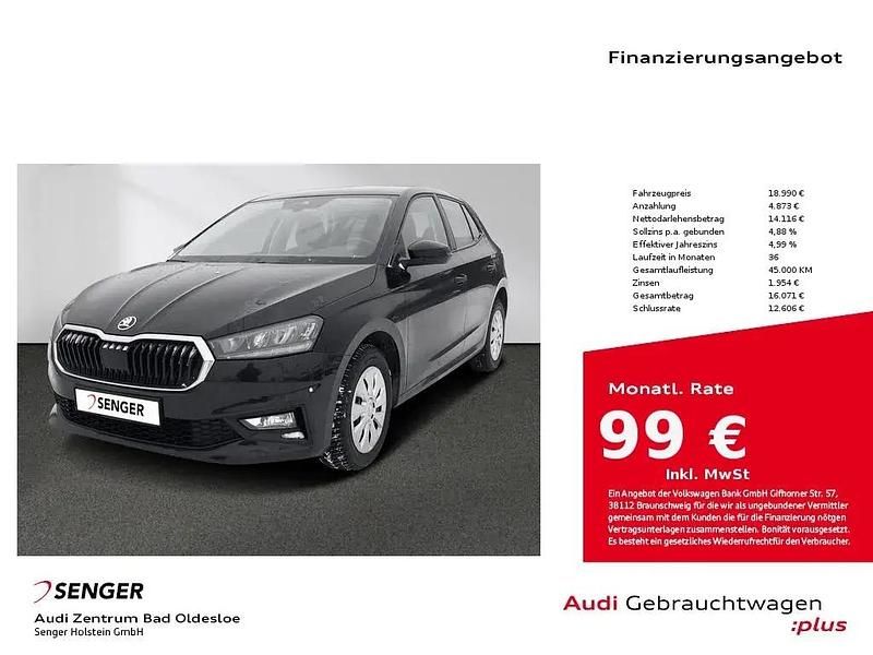 Gebraucht Skoda Fabia Selection 116 PS (85 kW) 2024 Blackmagic perleffekt Kleinwagen