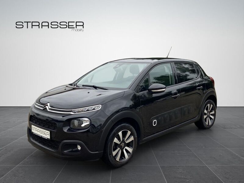 Lackierung schwarz perla nera Gebraucht 2021 Citroën C3 Shine Kleinwagen | 11.490 € (Fairer Preis) - Bild 1/3