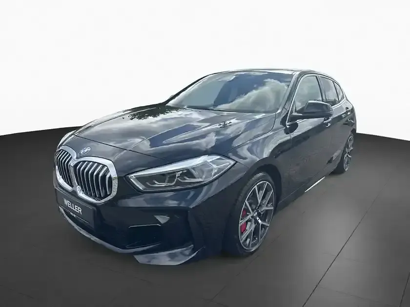 Gebraucht BMW 128 ti Comfort Edition 265 PS (194 kW) 2023 Black sapphire (schwarz) Kleinwagen