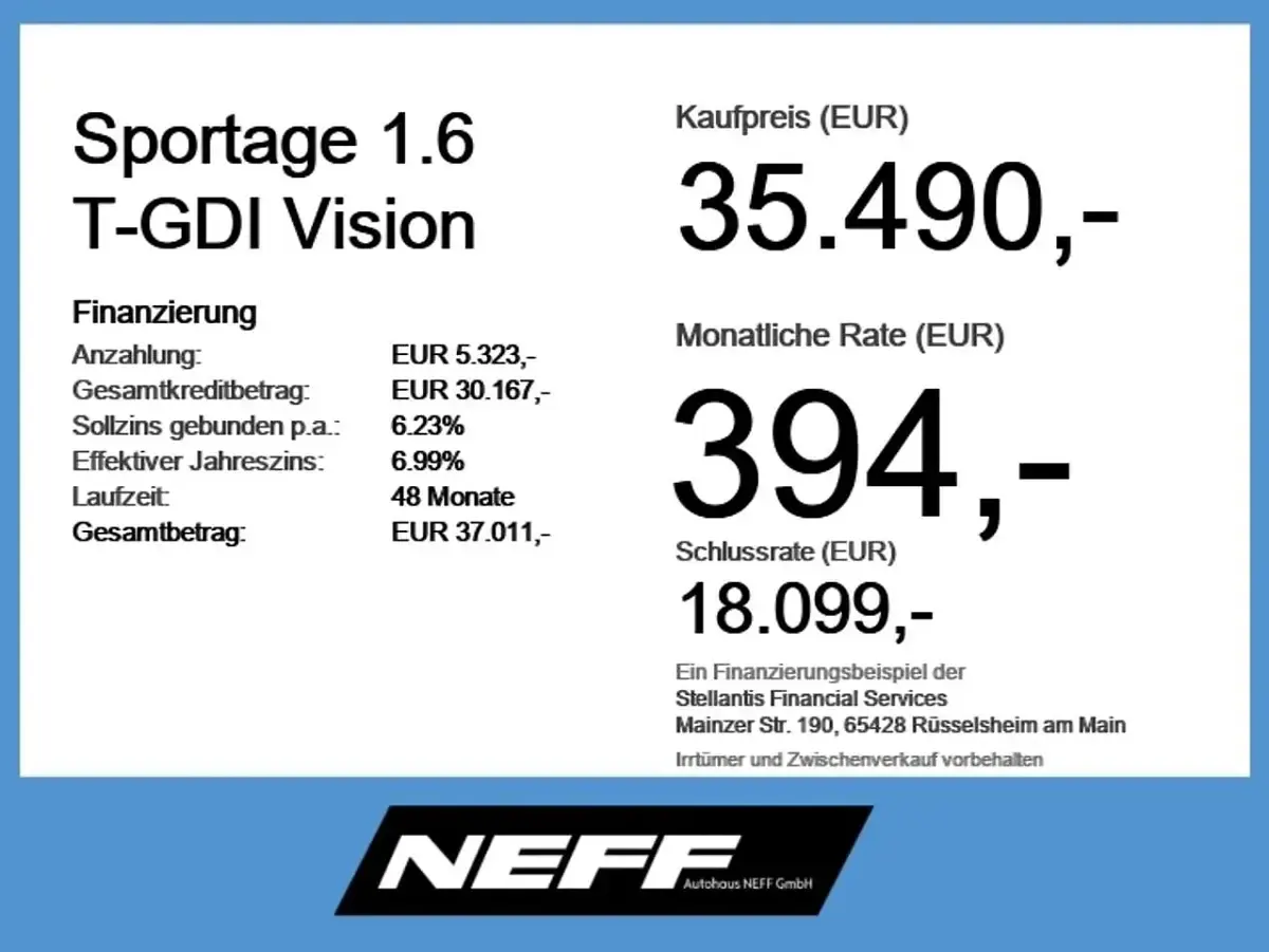 Neu Kia Sportage Vision 160 PS (117 kW) 2026 (h8g) penta metal m SUV