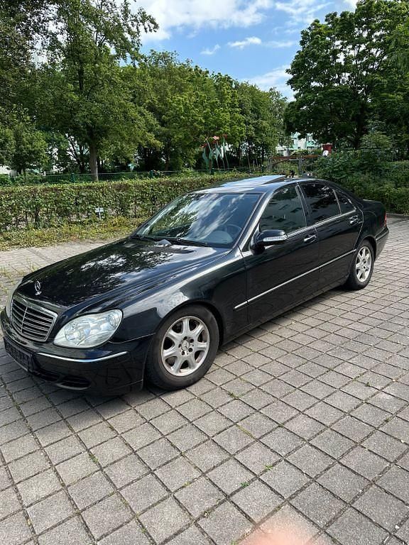 Schwarz Gebraucht 2004 Mercedes S320 Limousine | 3.800 € (Fairer Preis) - Bild 1/4