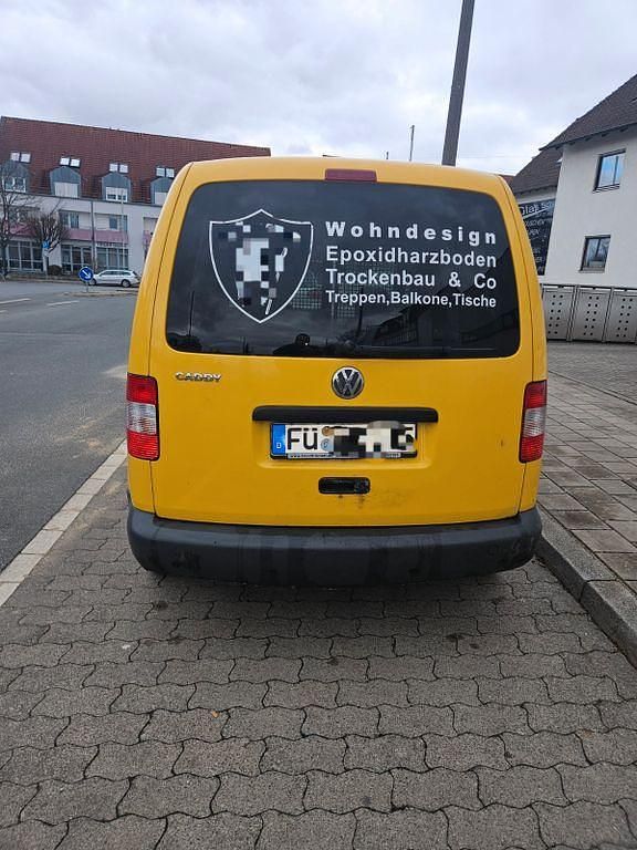 Gebraucht VW Caddy 69 PS (50 kW) 2006 Gelb Van / Kleinbus