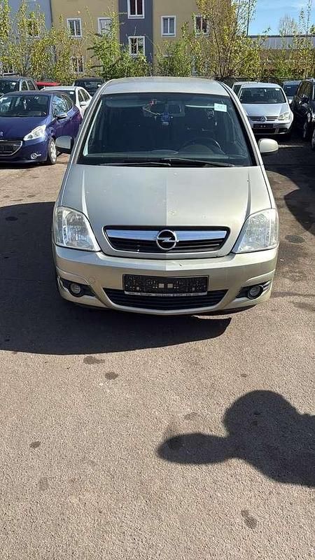 Grau Gebraucht 2008 Opel Meriva Edition Van / Kleinbus | 1.100 € (Superpreis) - Bild 1/4